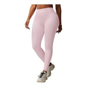 Fabletics Anywhere Motion365+ Shine High-Waisted Legging - soft pink shine (B1)